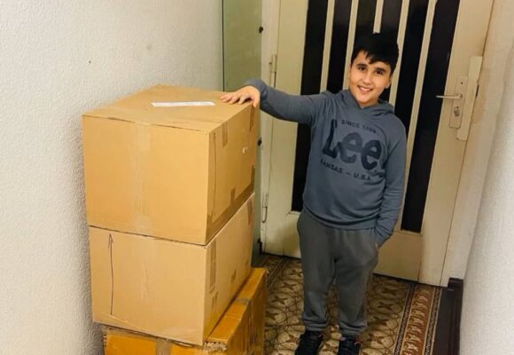 Our young helper is always happy to take part in various events